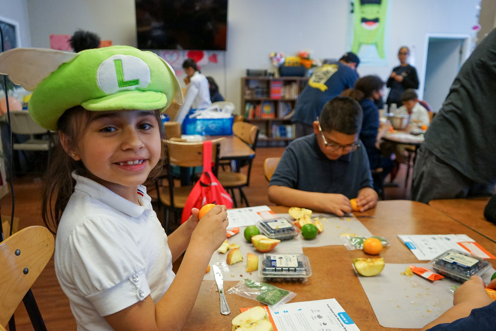 Helping Kids Explore Healthy Foods through Taster Space Program