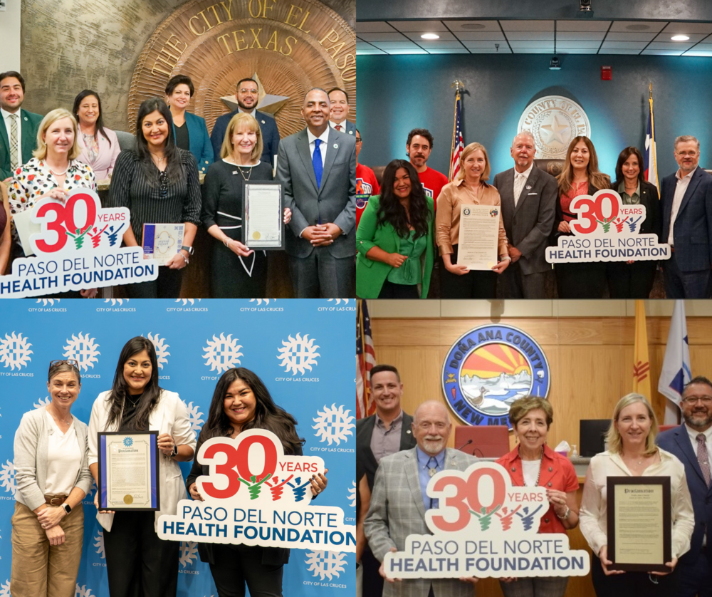 Honored for 30 Years of Service to Health in Our Region