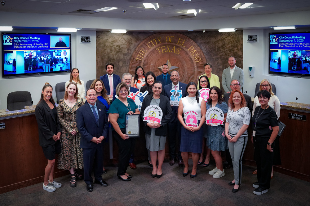 Celebrating 25 Years of El Paso’s Smoke Free Ordinance